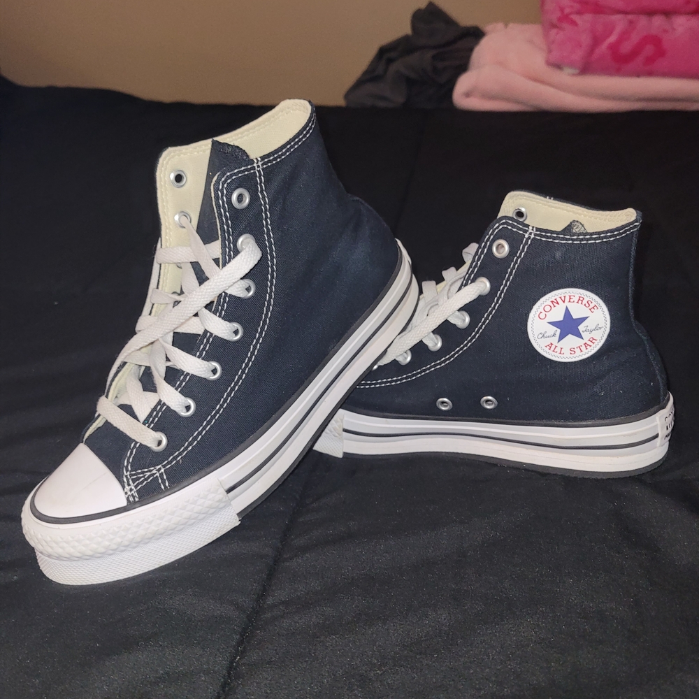 Converse Classic Black and White High-Tops